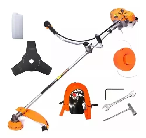 Producto - Desmalezadora Moto guadaña Profesional 52 CC. Nafta A Explosión + Accesorios