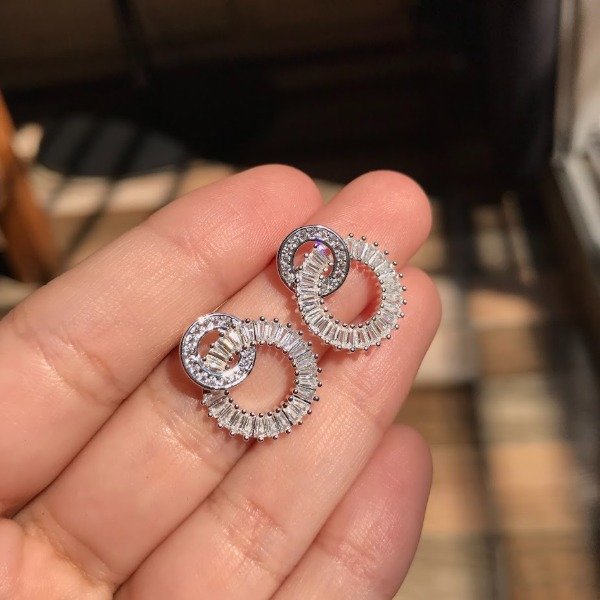 Producto - Aros Pasante Con Cubic