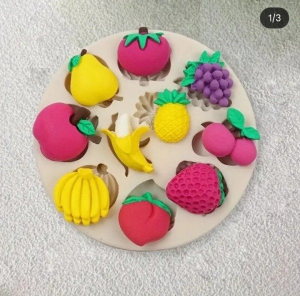 Producto - Silicon frutas/frutilla/uva/manzana  XJLM075