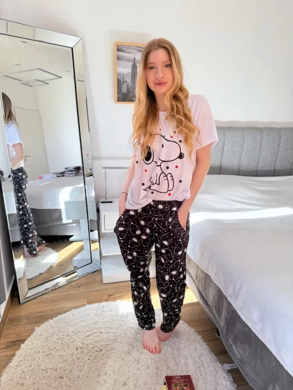 Producto - Pijama Snoopy Dots pantalón largo