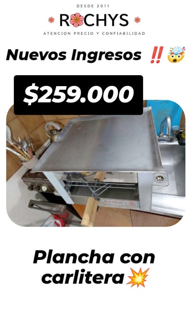 Producto - CARLITERA Y PLANCHA