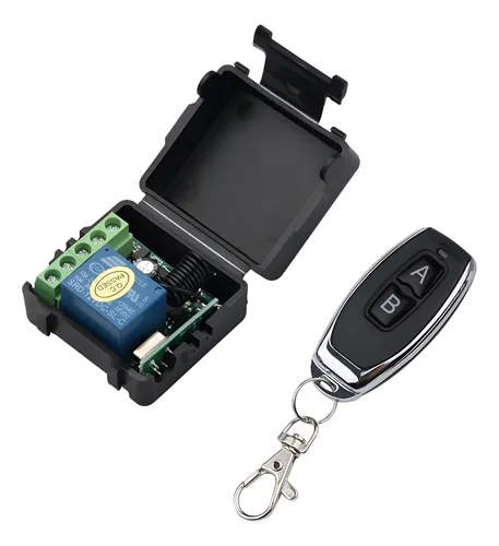 Producto - Kit Receptor Inalambrico 433mhz 1 Canal + 1 Control Relay