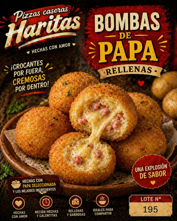 Producto - Bombas de Papa - 6 Unidades