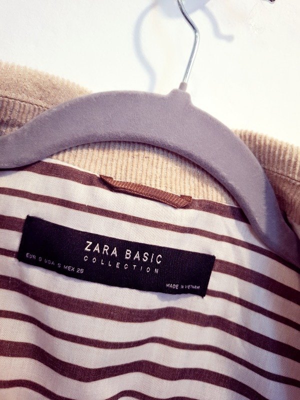 Producto - Blazer corderoy ZARA - 3