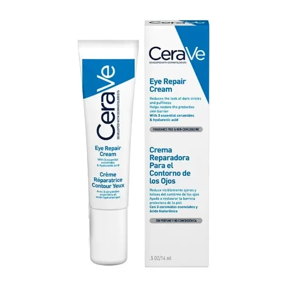 Producto - Crema Reparadora CeraVe para el Contorno de Ojos x 14 ml