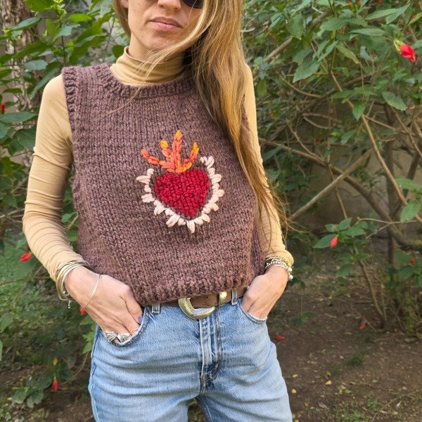 Producto - Chaleco de lana Sur
