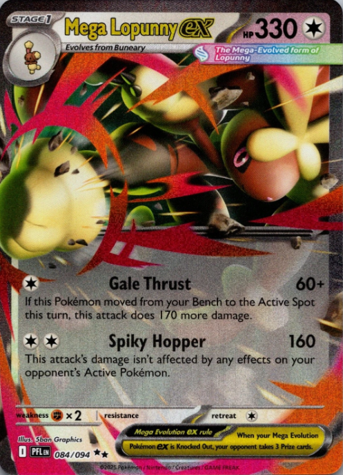 Producto - Mega Lopunny ex 084/094 - Phantasmal Flames