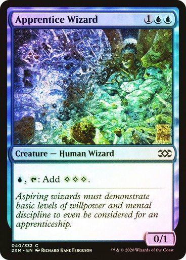 Producto - Apprentice Wizard Foil  Double Masters