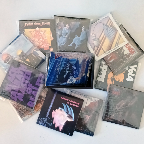 Producto - SET BOX de BLACK SABBATH (12 minilos) - 1
