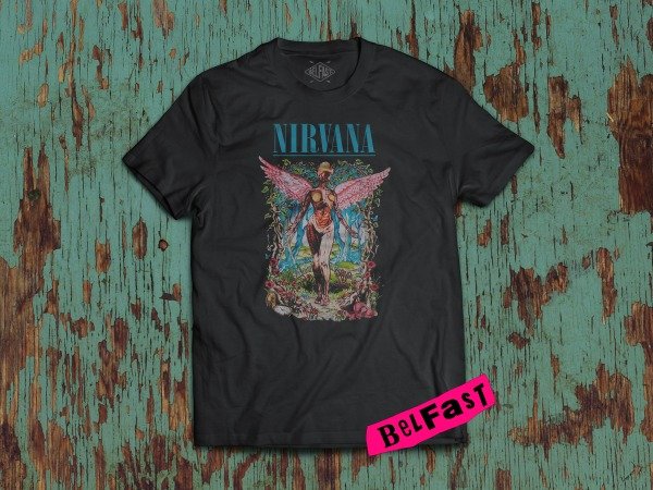 remera nirvana in utero forest variant