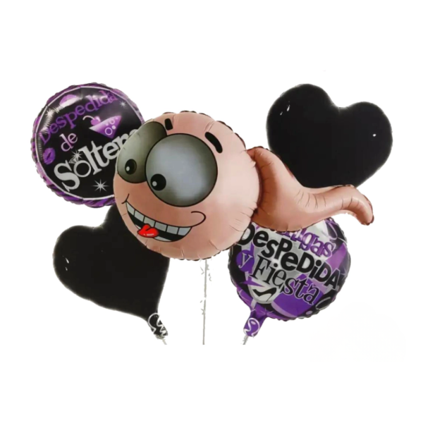 Producto - Kit x5 globos despedida de soltera ESPERMA