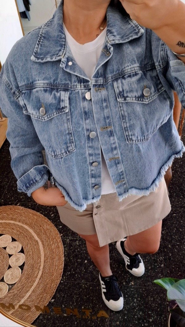 Producto - Campera de Jeans Lu