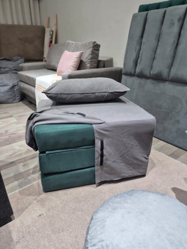 Producto - Funda para puff cama plegable