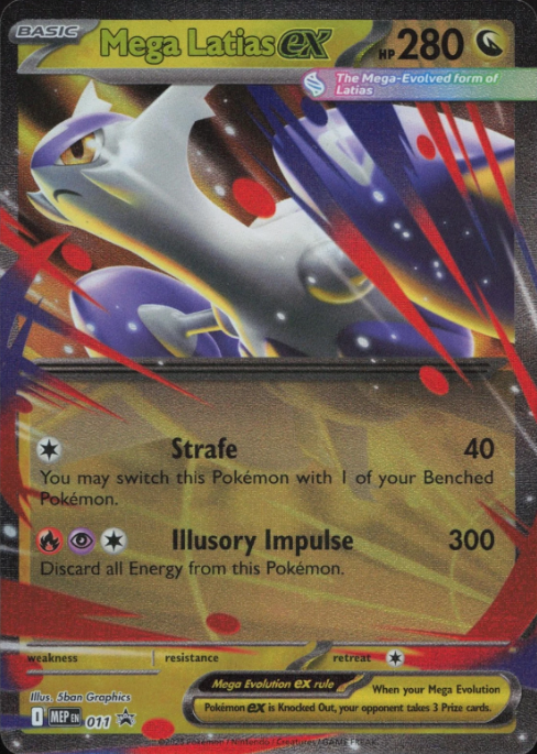 Producto - Mega Latias ex MEP011 - ME Black Star Promos