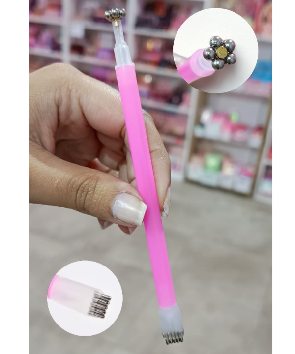 Producto - Imán flor / rayas