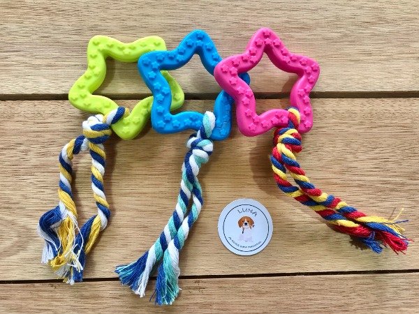 Producto - Mordillo estrella con soga