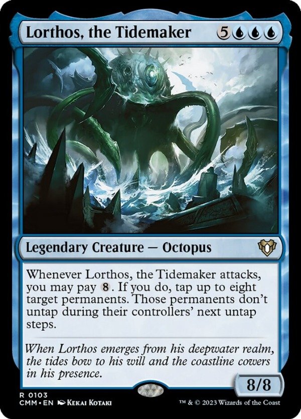Producto - Lorthos, the Tidemaker #103  Commander Masters