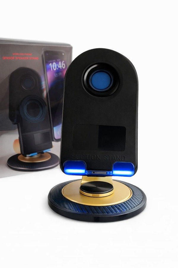 Producto - Soporte para celular con parlante Bluetooth