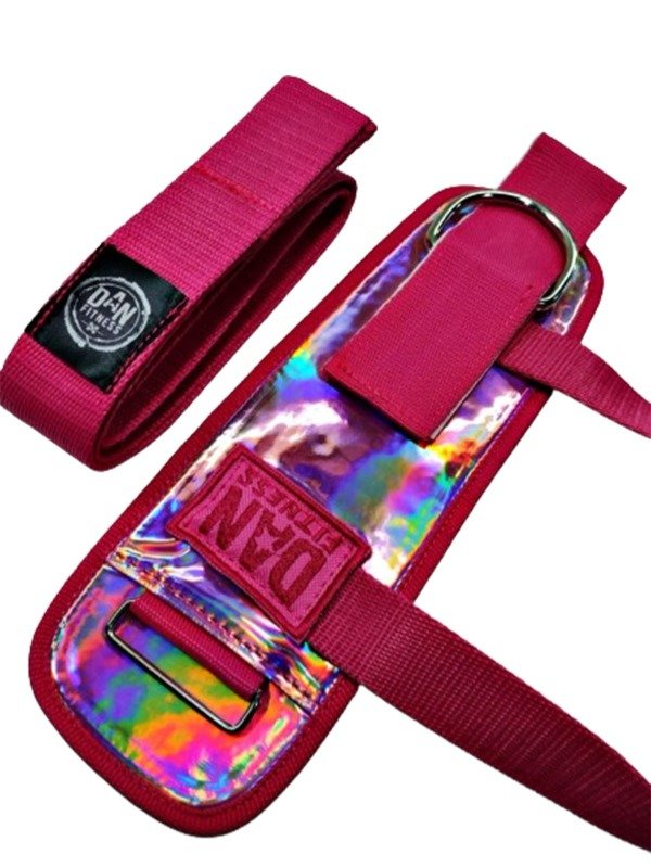 Producto - Tobillera Polea Glitter Holo mas Straps Rosa
