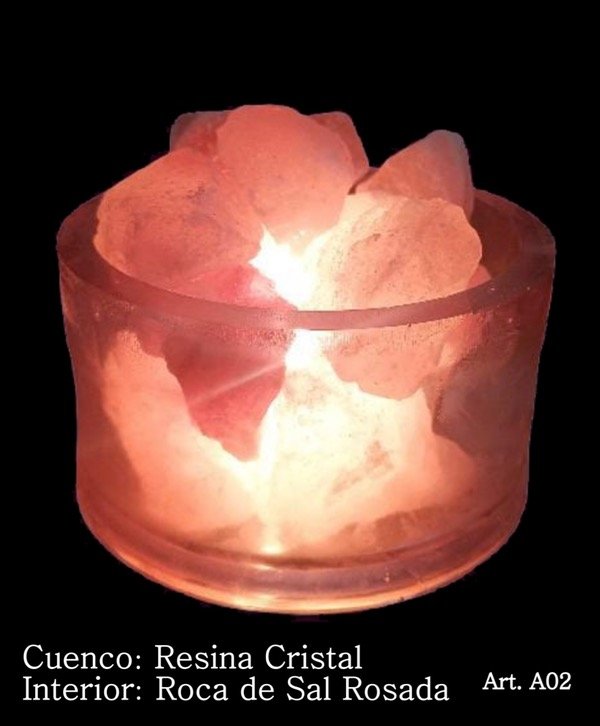 Producto - Velador Lámpara Sal del Himalaya Hornillo