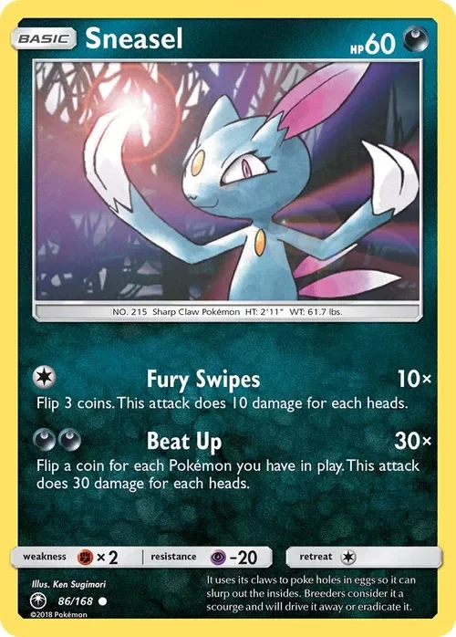 Producto - Sneasel - 86/168 - Celestial Storm