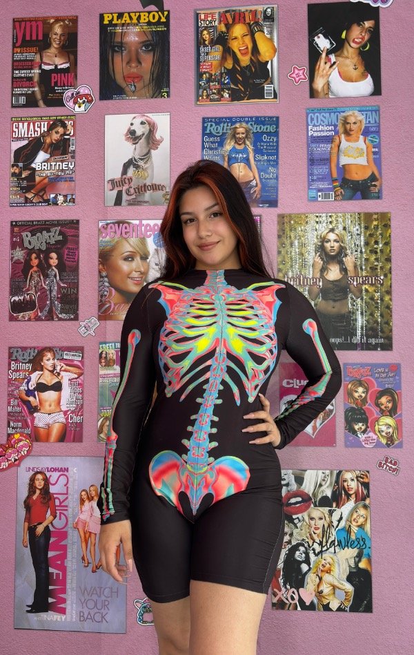 Producto - Catsuit esqueleto