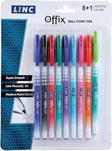 Producto - BOLIGRAFO OFFIX LINC x9 COLORES