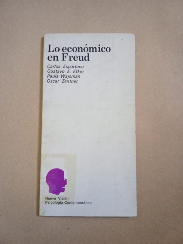 Producto - Lo económico en Freud - Carlos Espartaco / Gustavo E. Etkin - Nueva Visión 1977