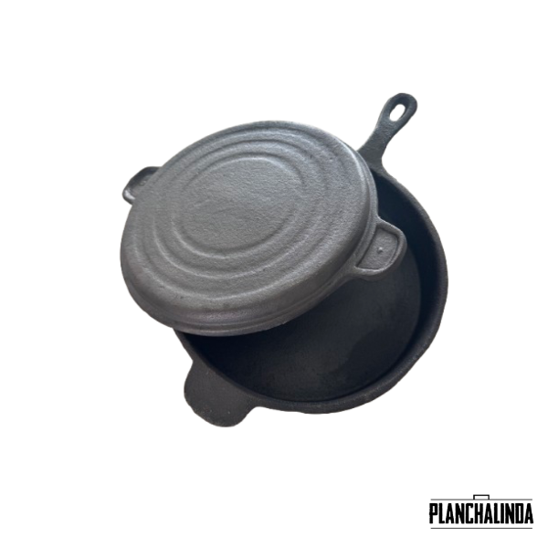 Producto - Sartén de fundición 29 cm con tapa