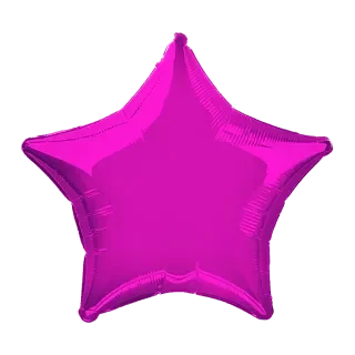 Producto - Estrella fucsia 18" X1