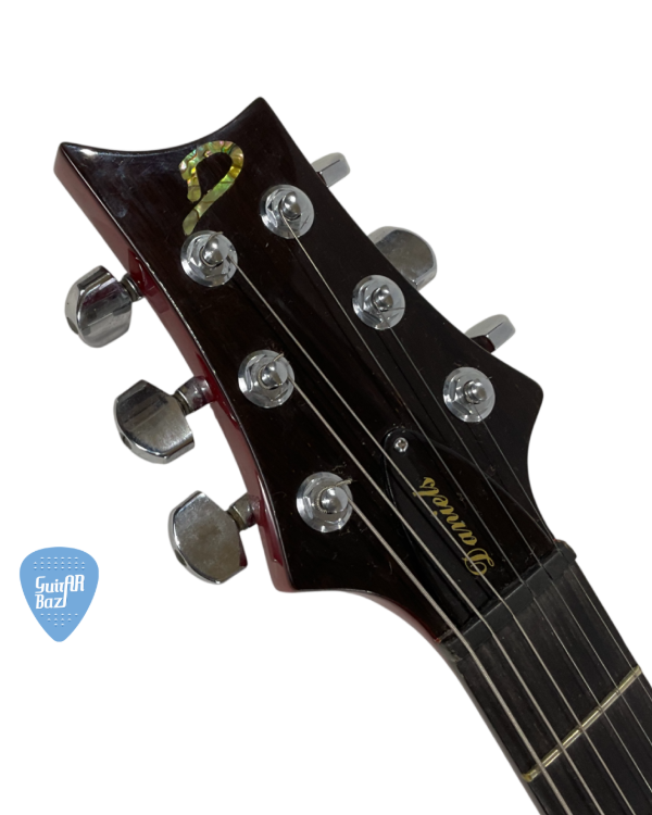 Producto - DANIELS PRS CUSTOM 24 BIRDS 1998 CHERRY FLAME TOP GUITARRA + CASE SKB / USD1799 - 3