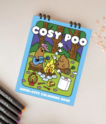 Producto - Libro para Colorear virales  Cosy Poo