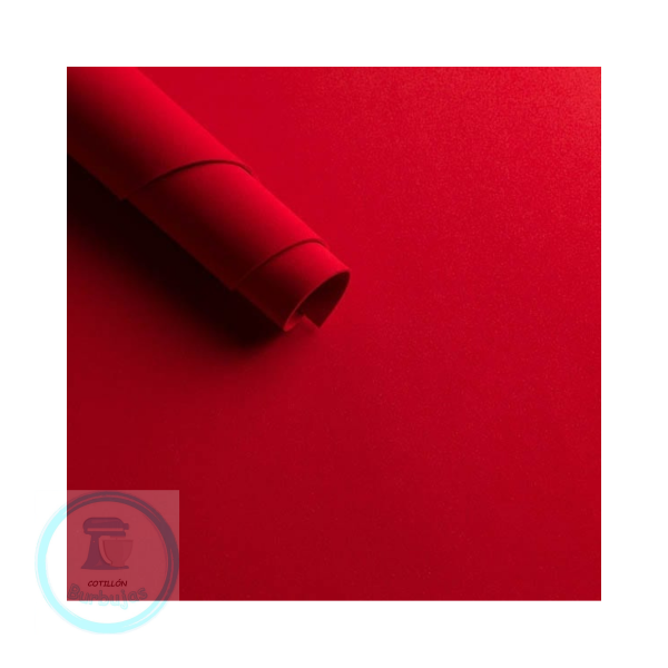 Producto - Goma Eva Lisa Roja x1