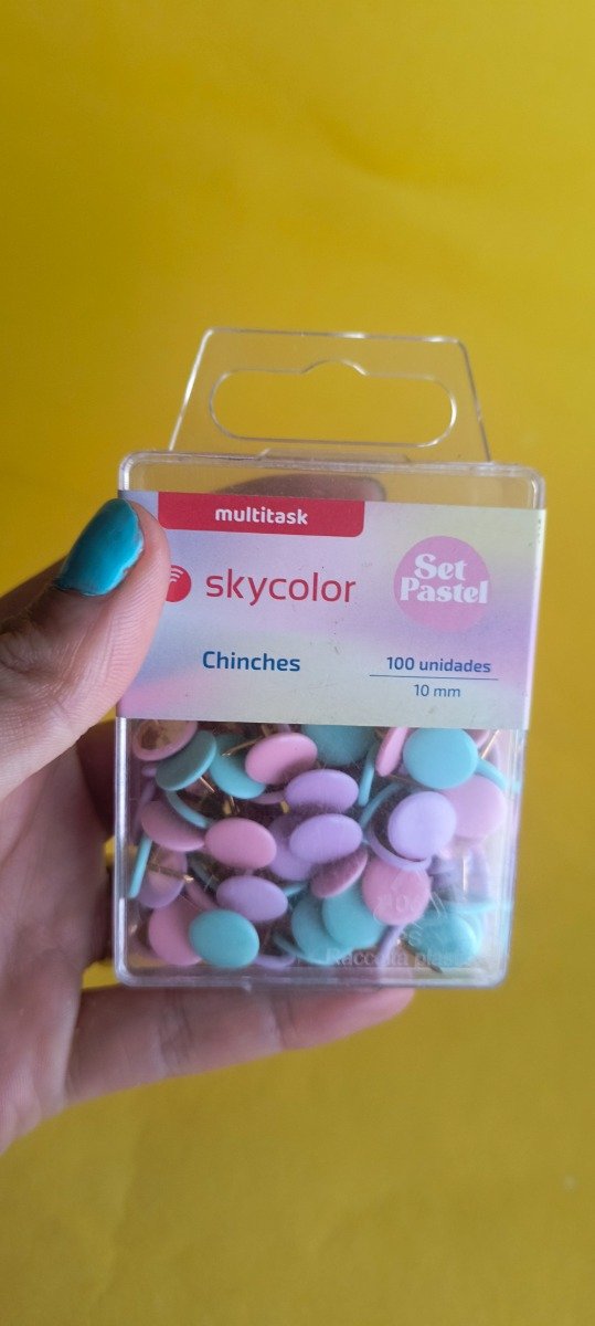 Producto - Chinches color pastel