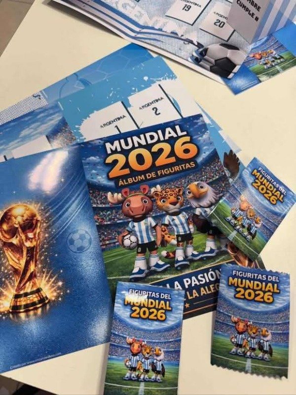 Producto - Album de figus mundial 2026