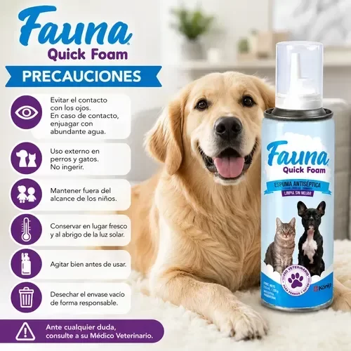 Producto - ESPUMA DE BAÑO EN SECO ANTISEPTICA 210ML - 2