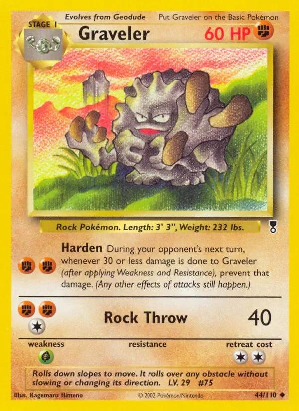 Producto - Graveler (44/110) [Legendary Collection]