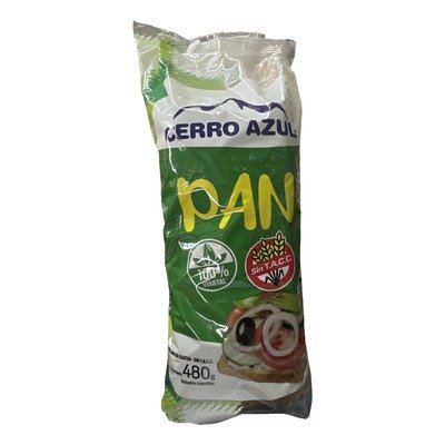 Producto - PAN LACTAL SIN TACC CERRO AZUL x 480 gr