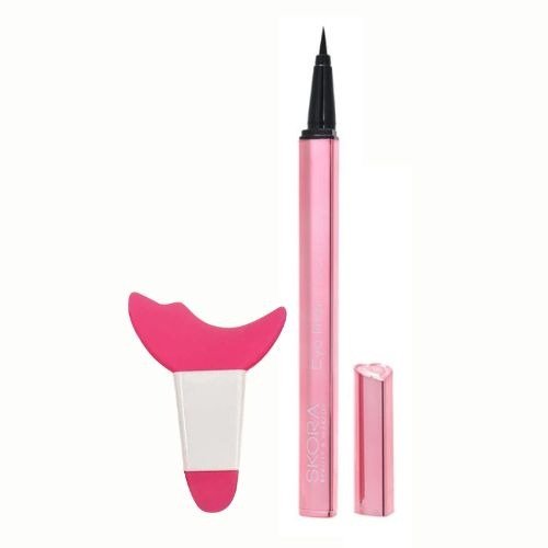 Producto - Delineador de ojos fibra + plantilla delineado