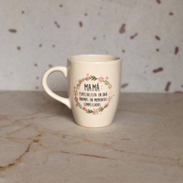 Producto - Bombé Grande Blanca "Mamá Floral - Especialista"
