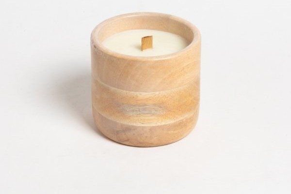 Producto - VELA BASE DE MADERA