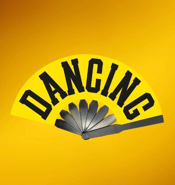 Producto - Abanico Standar Dancing Yellow