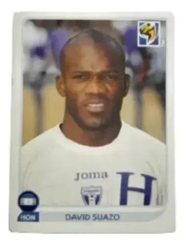 Producto - Mundial Sudafrica 2010 Seleccion De Honduras David Suazo 617 (usado)