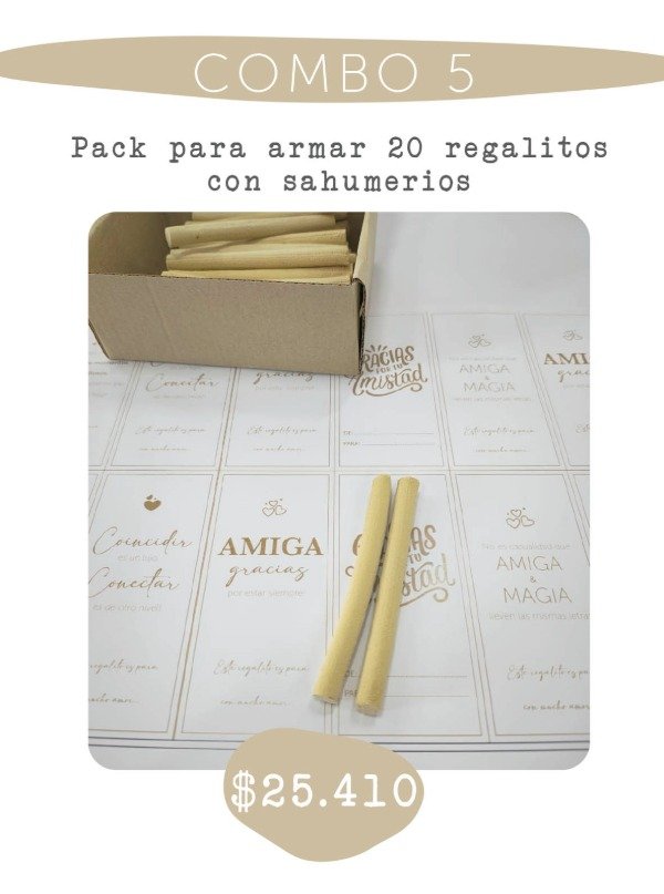 Producto - PROMO 5 - DÍA DEL AMIGO