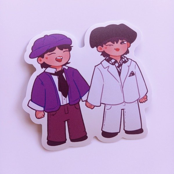 Producto - Hobi y Jin! - Calco