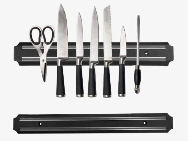 Producto - Soporte Porta Cuchillos Herramientas Iman Barra Imantada 33 Cm Organizador