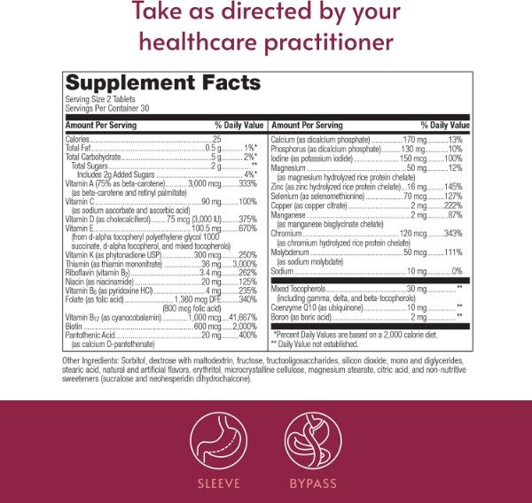 Producto - Bariatric Advantage Masticable Advanced Multi EA Sin Hierro - 6