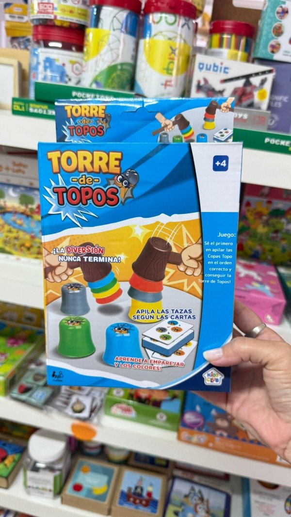 Producto - Juego de mesa- Torre de topos- Rome