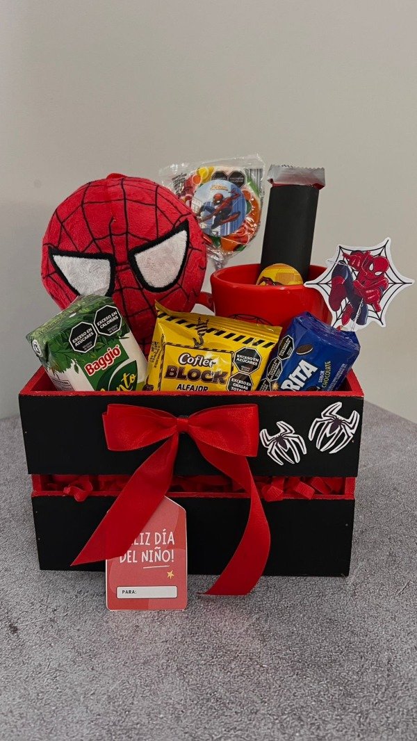 Producto - Cajoncito Spiderman - Día del Niño