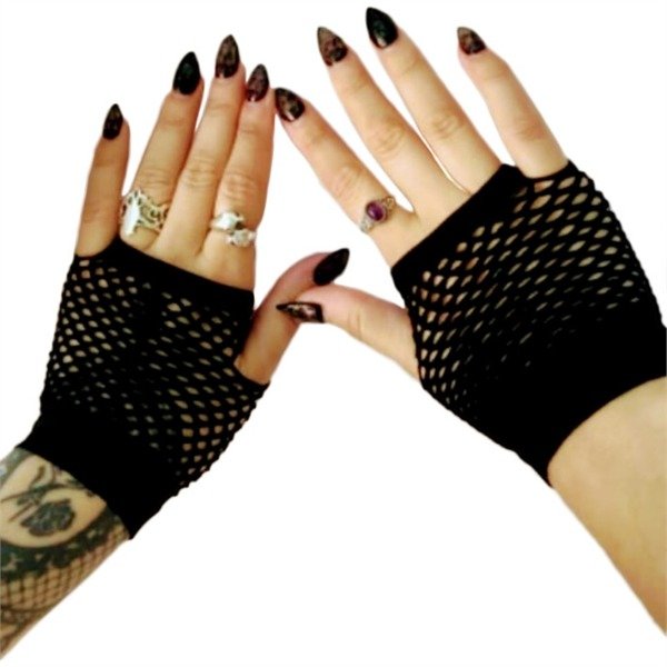 Producto - Mini guante de red negro